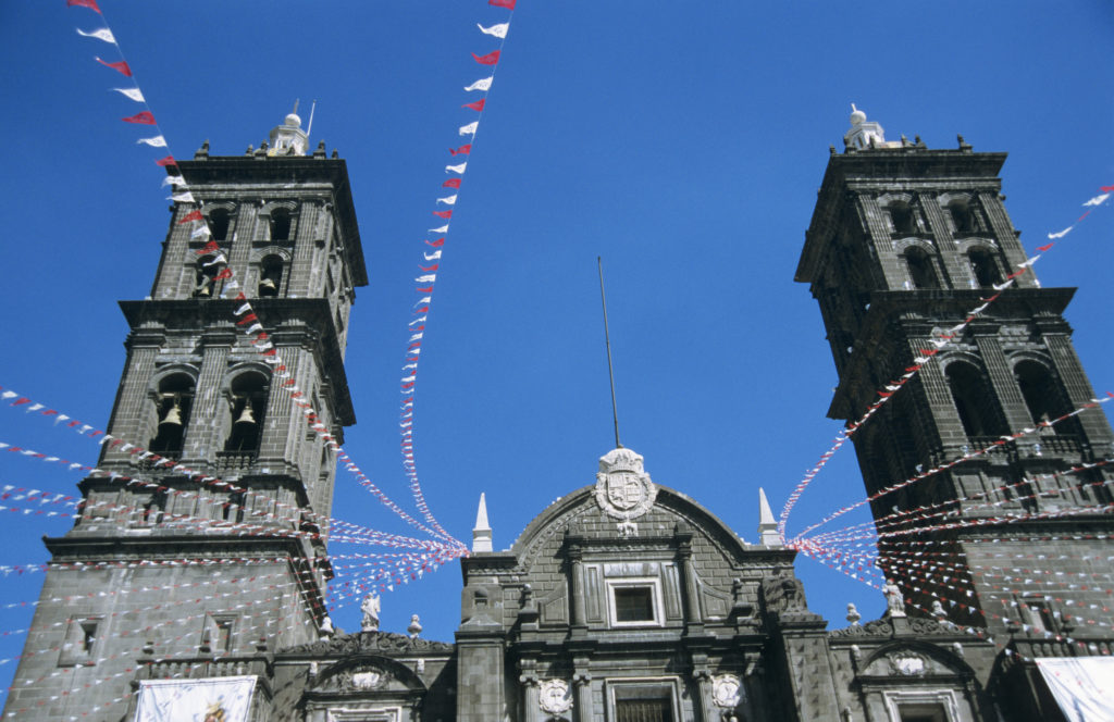 Mexico, Puebla, cathedral